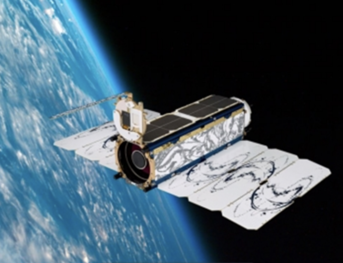 A Dove satellite from the aerospace company Planet. Credit: Planet
