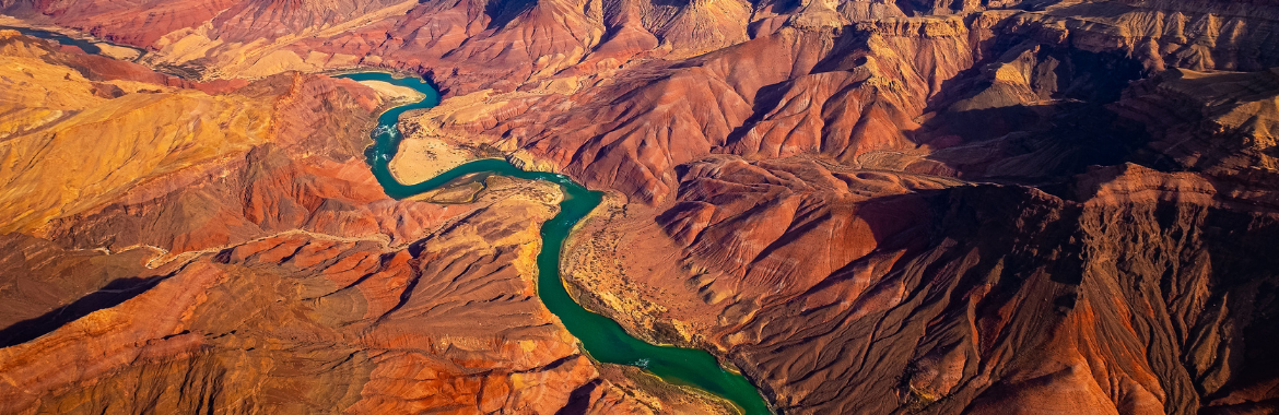 Colorado  river from high up