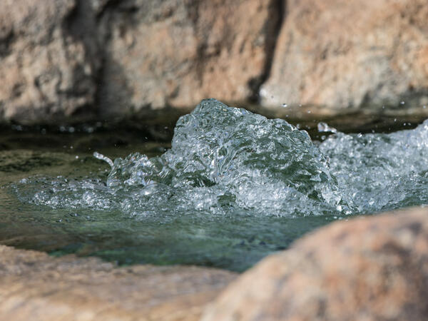 Groundwater stock photo