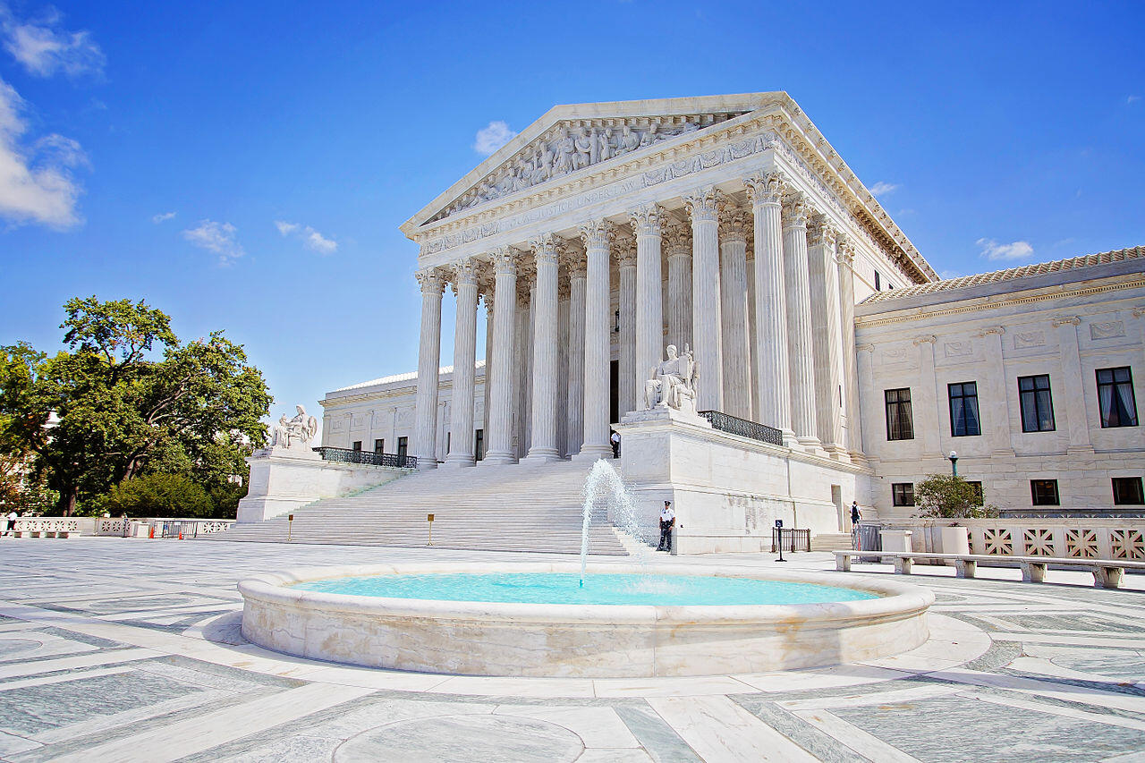 The US Supreme Court. Photo by Sunira Moses, cc license.