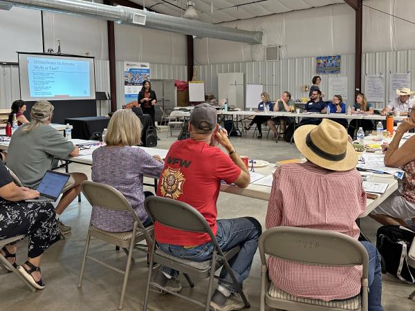 A community workshop.